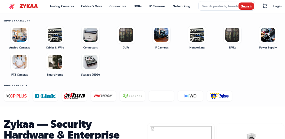 Zykaa — Security Hardware & Enterprise Solutions