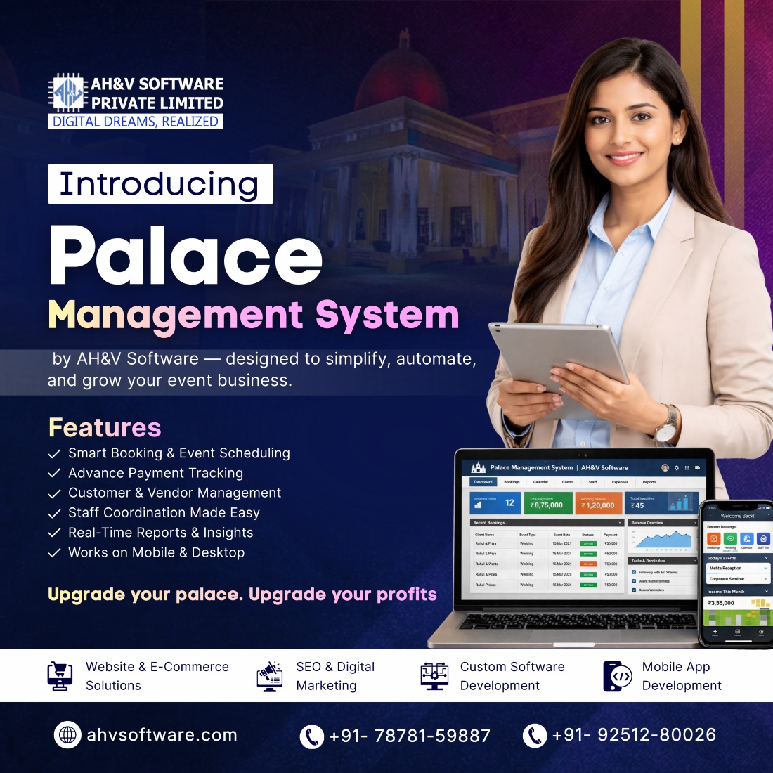 Palace & Banquet Management System