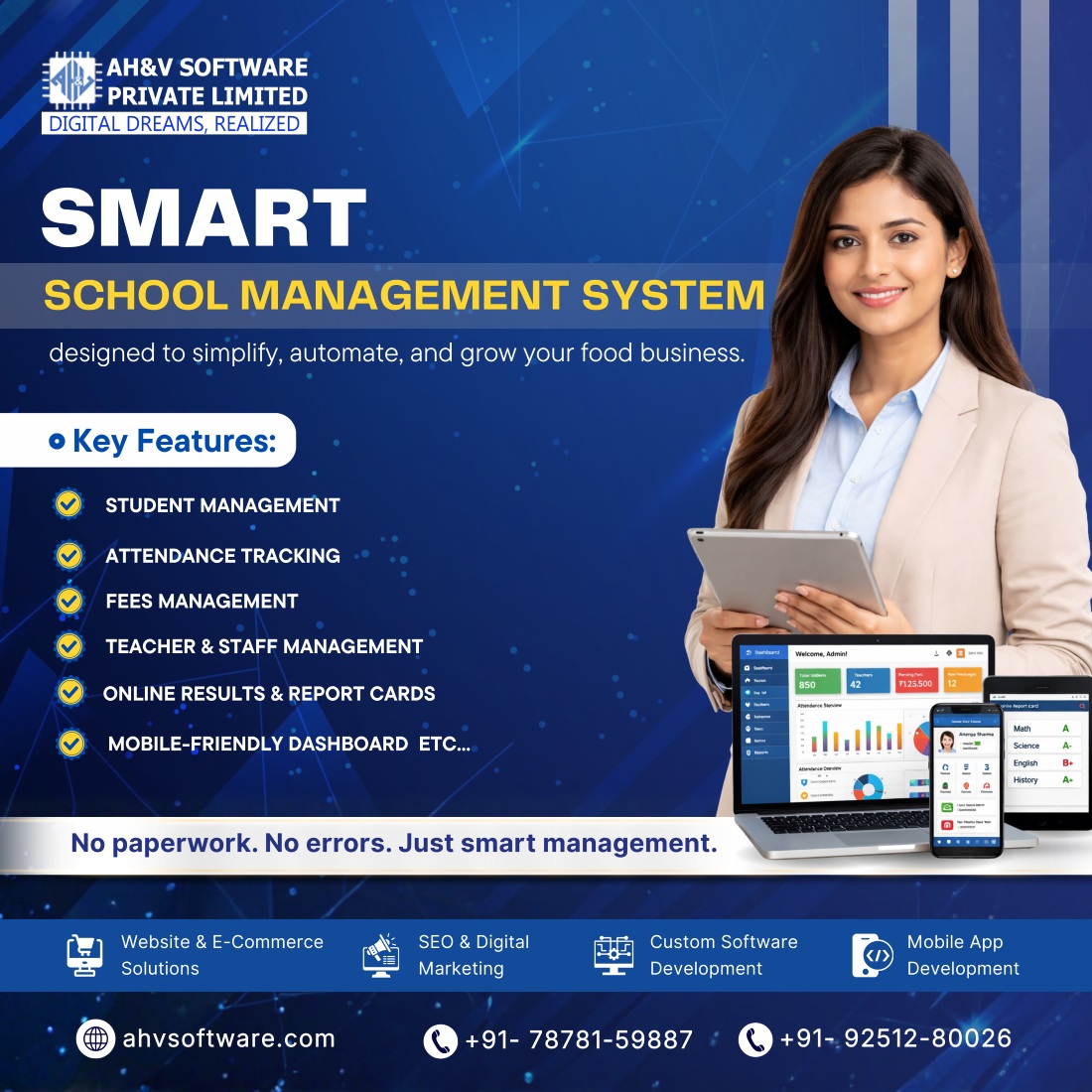 School & College Management System